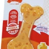 NylaBone Dura Chew Cheese Bone M -Dierenbenodigdheden Kortings Winkel 0018214841043