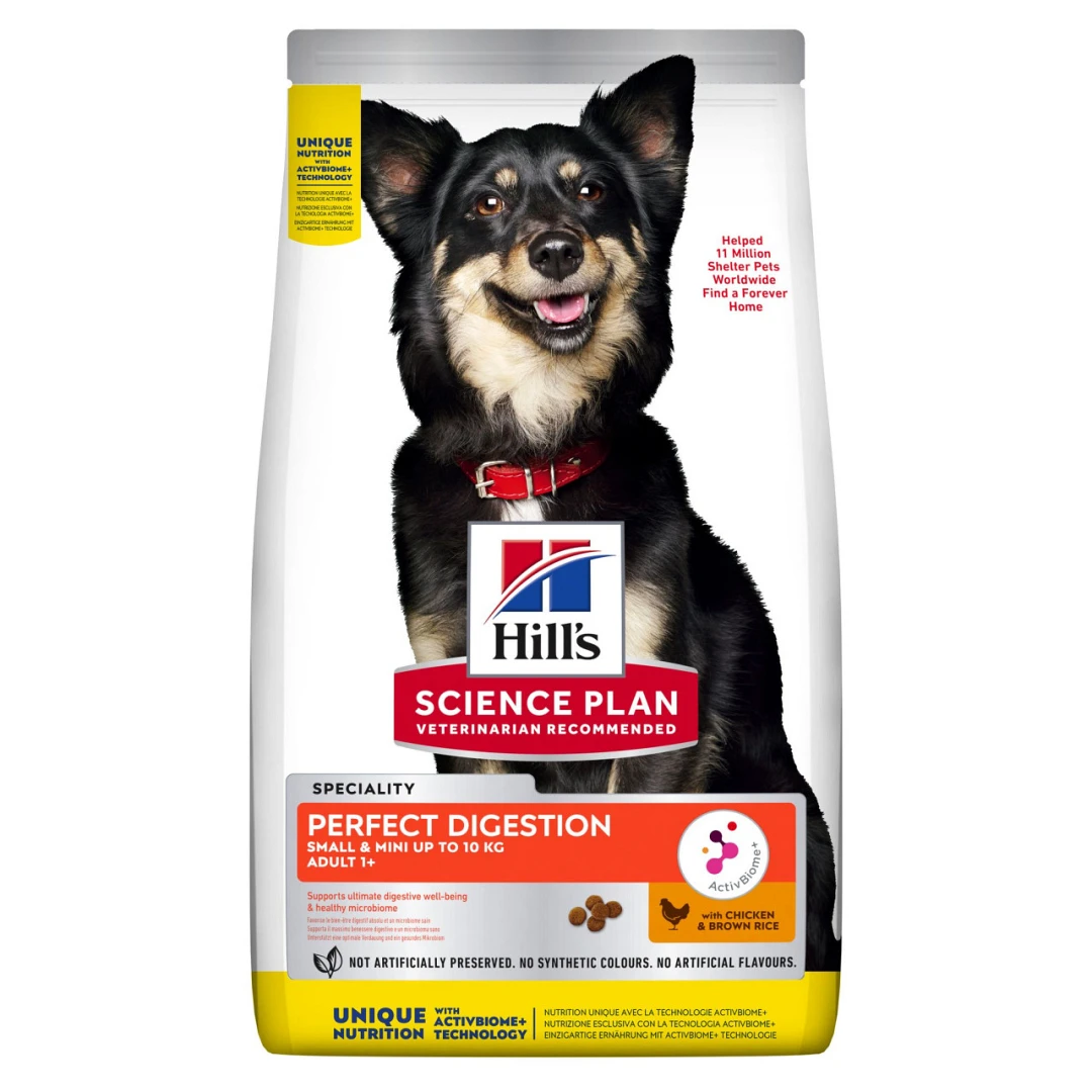 Hill's Science Plan Adult Perfect Digestion Small & Mini 1,5 kg Hill's Science Plan Adult Perfect Digestion Small & Mini 1,5 Kg -Dierenbenodigdheden Kortings Winkel 052742044088 2