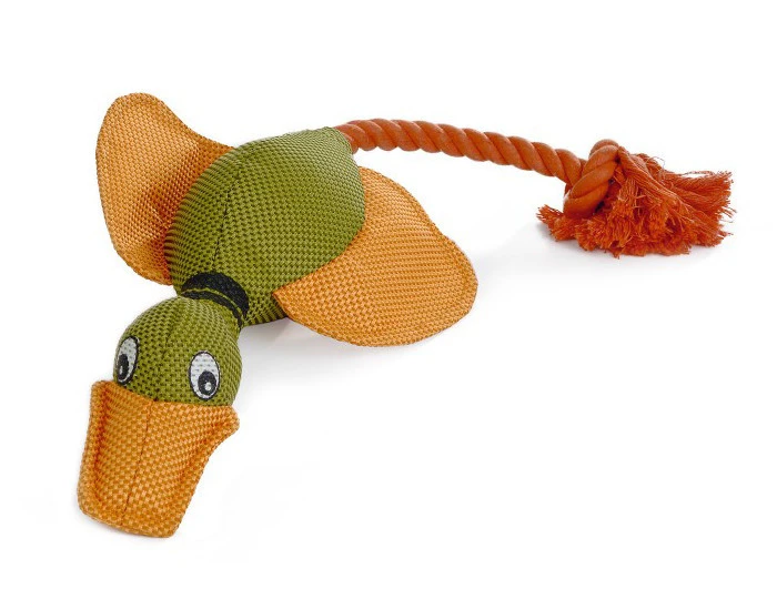 Beeztees Eend met Koord Beeztees Eend Met Koord -Dierenbenodigdheden Kortings Winkel 0619602