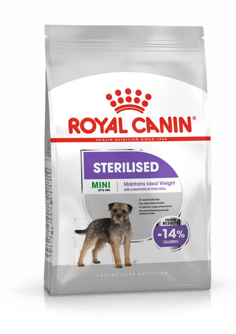 Royal Canin hondenvoer Sterilised Mini 3 kg Royal Canin Hondenvoer Sterilised Mini 3 Kg -Dierenbenodigdheden Kortings Winkel 3182550894128