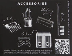 Moser Trimmer REX Mini -Dierenbenodigdheden Kortings Winkel 4015110034933 onderkant LR