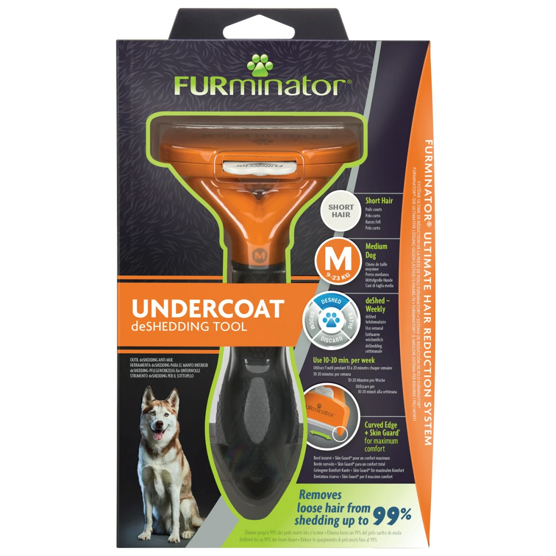 FURminator Undercoat hond korthaar M FURminator Undercoat Hond Korthaar M -Dierenbenodigdheden Kortings Winkel 4048422141372 1