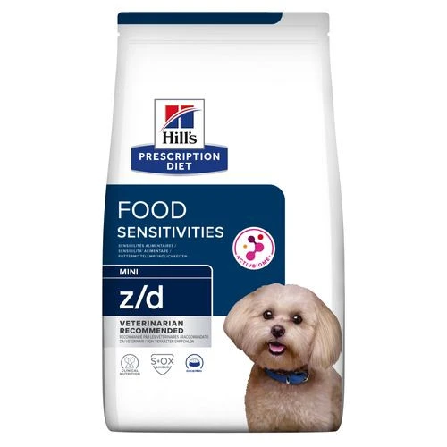 Hill's Prescription Diet hondenvoer z/d Mini 1 kg Hill's Prescription Diet Hondenvoer Z/d Mini 1 Kg -Dierenbenodigdheden Kortings Winkel 52742045245 0